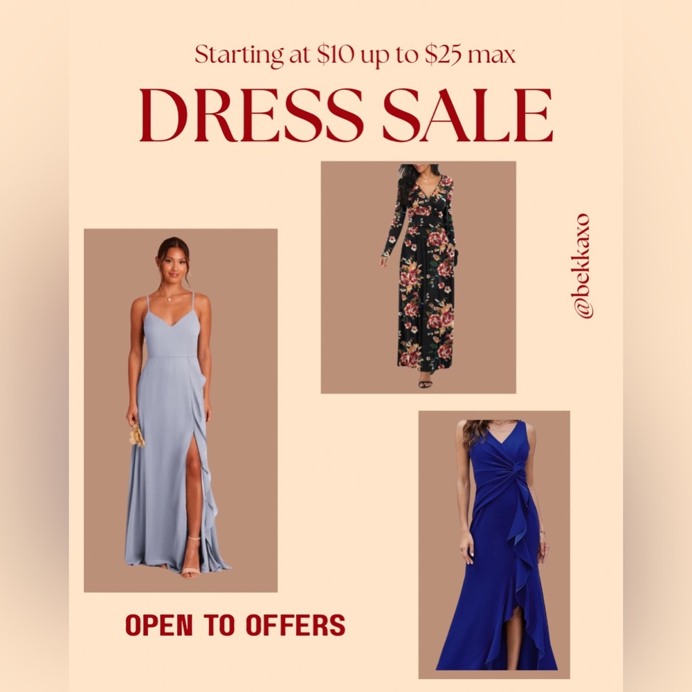 🌸SPRING/wedding guest dress sale!! ✨